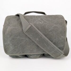 Think Tank Retrospective LC3 3 Lens Messenger Camera Bag Green Canvas Heavy Duty